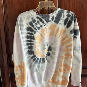 Aeropostale Tie-Dye Oversized Sweatshirt